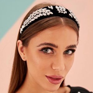 Rhinestone hair hoop